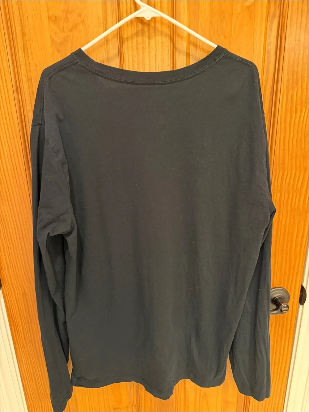 True Religion Black Long Sleeve Tee with White Logo XXL/TTG